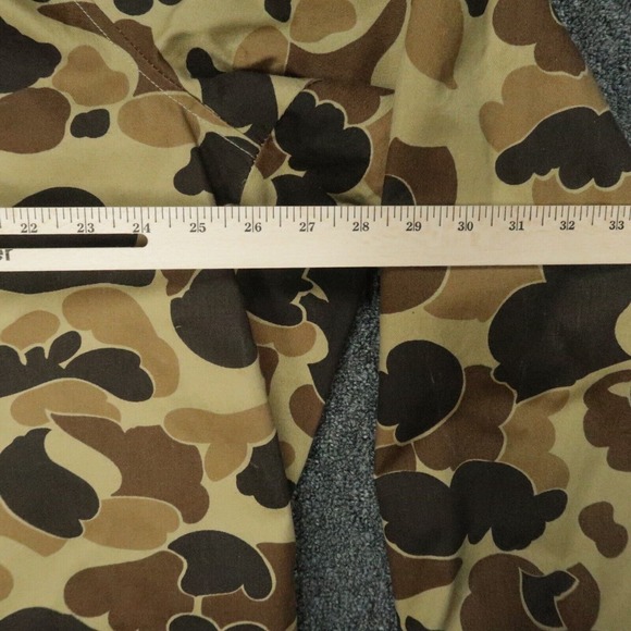 VINTAGE Columbia‎ Jacket Mens Large Brown Green Frog Camo Hunting Gore GTX - Picture 10 of 13